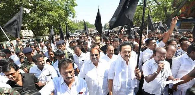 stalin protest